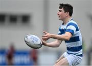 13 October 2021; Conor O'Shaughnessy of Blackrock College during the Bank of Ireland Leinster Schools Junior Cup semi-final match between Blackrock College and Terenure College at Energia Park in Dublin. Photo by Piaras Ó Mídheach/Sportsfile