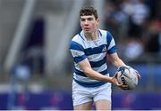 13 October 2021; Conor O'Shaughnessy of Blackrock College during the Bank of Ireland Leinster Schools Junior Cup semi-final match between Blackrock College and Terenure College at Energia Park in Dublin. Photo by Piaras Ó Mídheach/Sportsfile