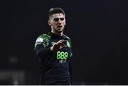 8 October 2021; Dylan Watts of Shamrock Rovers during the SSE Airtricity League Premier Division match between Dundalk and Shamrock Rovers at Oriel Park in Dundalk, Louth. Photo by Ben McShane/Sportsfile