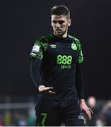 8 October 2021; Dylan Watts of Shamrock Rovers during the SSE Airtricity League Premier Division match between Dundalk and Shamrock Rovers at Oriel Park in Dundalk, Louth. Photo by Ben McShane/Sportsfile