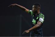 8 October 2021; Aidomo Emakhu of Shamrock Rovers during the SSE Airtricity League Premier Division match between Dundalk and Shamrock Rovers at Oriel Park in Dundalk, Louth. Photo by Ben McShane/Sportsfile