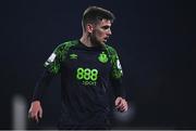 8 October 2021; Dylan Watts of Shamrock Rovers during the SSE Airtricity League Premier Division match between Dundalk and Shamrock Rovers at Oriel Park in Dundalk, Louth. Photo by Ben McShane/Sportsfile