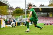 13 October 2021; Rocco Vata of Republic of Ireland during the UEFA U17 Championship Qualifying Round Group 5 match between Republic of Ireland and Poland at Turner's Cross in Cork. Photo by Eóin Noonan/Sportsfile