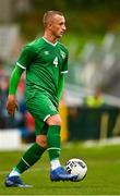 13 October 2021; Sam Curtis of Republic of Ireland during the UEFA U17 Championship Qualifying Round Group 5 match between Republic of Ireland and Poland at Turner's Cross in Cork. Photo by Eóin Noonan/Sportsfile