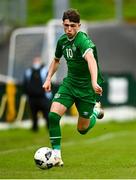 13 October 2021; Rocco Vata of Republic of Ireland during the UEFA U17 Championship Qualifying Round Group 5 match between Republic of Ireland and Poland at Turner's Cross in Cork. Photo by Eóin Noonan/Sportsfile