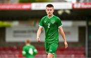 13 October 2021; Luke Browne of Republic of Ireland during the UEFA U17 Championship Qualifying Round Group 5 match between Republic of Ireland and Poland at Turner's Cross in Cork. Photo by Eóin Noonan/Sportsfile