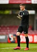 13 October 2021; Republic of Ireland goalkeeper Conor Walsh during the UEFA U17 Championship Qualifying Round Group 5 match between Republic of Ireland and Poland at Turner's Cross in Cork. Photo by Eóin Noonan/Sportsfile