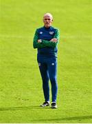 13 October 2021; Republic of Ireland assistant coach Ian Hill during the UEFA U17 Championship Qualifying Round Group 5 match between Republic of Ireland and Poland at Turner's Cross in Cork. Photo by Eóin Noonan/Sportsfile