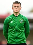 13 October 2021; Conor Walsh of Republic of Ireland before the UEFA U17 Championship Qualifying Round Group 5 match between Republic of Ireland and Poland at Turner's Cross in Cork. Photo by Eóin Noonan/Sportsfile