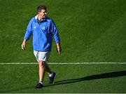 15 October 2021; Contact skills coach Denis Leamy during the Leinster rugby captain's run at RDS Arena in Dublin. Photo by Piaras Ó Mídheach/Sportsfile