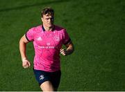 15 October 2021; Josh van der Flier during the Leinster rugby captain's run at RDS Arena in Dublin. Photo by Piaras Ó Mídheach/Sportsfile