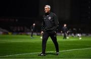 15 October 2021; Bohemians manager Keith Long before the SSE Airtricity League Premier Division match between Bohemians and Dundalk at Dalymount Park in Dublin. Photo by Ben McShane/Sportsfile