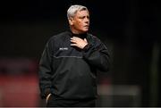 15 October 2021; Bohemians manager Keith Long before the SSE Airtricity League Premier Division match between Bohemians and Dundalk at Dalymount Park in Dublin. Photo by Ben McShane/Sportsfile