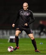 15 October 2021; Georgie Kelly of Bohemians before the SSE Airtricity League Premier Division match between Bohemians and Dundalk at Dalymount Park in Dublin. Photo by Ben McShane/Sportsfile