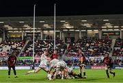 15 October 2021; Nathan Doak of Ulster during the United Rugby Championship match between Ulster and Emirates Lions at Kingspan Stadium in Belfast. Photo by Ramsey Cardy/Sportsfile