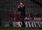 15 October 2021; Dundalk head coach Vinny Perth reacts after his side's drawn SSE Airtricity League Premier Division match between Bohemians and Dundalk at Dalymount Park in Dublin. Photo by Ben McShane/Sportsfile