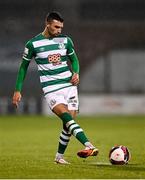 15 October 2021; Danny Mandroiu of Shamrock Rovers during the SSE Airtricity League Premier Division match between Shamrock Rovers and Sligo Rovers at Tallaght Stadium in Dublin. Photo by Seb Daly/Sportsfile
