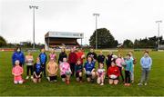 16 October 2021; Participants during the Girls Give it a Try session at Carlow RFC in Carlow. Photo by Matt Browne/Sportsfile