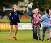 16 October 2021; Hannah Bagnall in action during the Girls Give it a Try session at Carlow RFC in Carlow. Photo by Matt Browne/Sportsfile