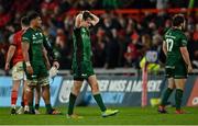 16 October 2021; Jack Carty of Connacht after his side's defeat in the United Rugby Championship match between Munster and Connacht at Thomond Park in Limerick. Photo by Piaras Ó Mídheach/Sportsfile