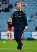 16 October 2021; Leinster head coach Leo Cullen before the United Rugby Championship match between Leinster and Scarlets at the RDS Arena in Dublin. Photo by Harry Murphy/Sportsfile