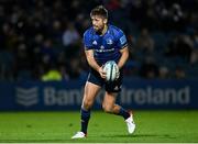 16 October 2021; Ross Byrne of Leinster during the United Rugby Championship match between Leinster and Scarlets at the RDS Arena in Dublin. Photo by Harry Murphy/Sportsfile