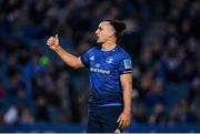 16 October 2021; James Lowe of Leinster during the United Rugby Championship match between Leinster and Scarlets at the RDS Arena in Dublin. Photo by Seb Daly/Sportsfile