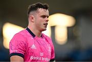16 October 2021; James Ryan of Leinster before the United Rugby Championship match between Leinster and Scarlets at the RDS Arena in Dublin. Photo by Seb Daly/Sportsfile