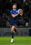 16 October 2021; Ross Byrne of Leinster during the United Rugby Championship match between Leinster and Scarlets at the RDS Arena in Dublin. Photo by Seb Daly/Sportsfile