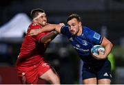 16 October 2021; Rónan Kelleher of Leinster in action against Wyn Jones of Scarlets during the United Rugby Championship match between Leinster and Scarlets at the RDS Arena in Dublin. Photo by Seb Daly/Sportsfile