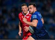 16 October 2021; Rónan Kelleher of Leinster during the United Rugby Championship match between Leinster and Scarlets at the RDS Arena in Dublin. Photo by Seb Daly/Sportsfile