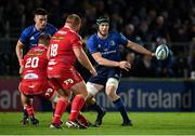 16 October 2021; Ryan Baird of Leinster during the United Rugby Championship match between Leinster and Scarlets at the RDS Arena in Dublin. Photo by Seb Daly/Sportsfile