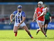 17 October 2021; Conal Keaney of Ballyboden St Enda's in action against Niall Carthy of Cuala during the Go Ahead Dublin County Senior Club Hurling Championship Quarter-Final match between Ballyboden St Enda's and Cuala at Parnell Park in Dublin. Photo by Piaras Ó Mídheach/Sportsfile