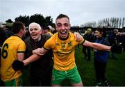 17 October 2021; Niall McGovern of Ballinamore celebrates following the Leitrim County Senior Club Football Championship Final match between Mohill and Ballinamore at Páirc Seán Mac Diarmada in Carrick-On-Shannon, Leitrim. Photo by David Fitzgerald/Sportsfile