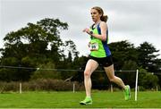 17 October 2021; Catherina Mullen of Metro/St Brigid's AC, Dublin, competing in the Senior Women's 6000m during the Autumn Open International Cross Country at the Sport Ireland Campus in Dublin. Photo by Sam Barnes/Sportsfile