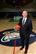 18 October 2021; John Feehan at the National Basketball Arena in Dublin after being announced as the new CEO of Basketball Ireland. Photo by Sam Barnes/Sportsfile