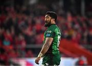 16 October 2021; Bundee Aki of Connacht during the United Rugby Championship match between Munster and Connacht at Thomond Park in Limerick. Photo by David Fitzgerald/Sportsfile