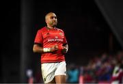 16 October 2021; Simon Zebo of Munster during the United Rugby Championship match between Munster and Connacht at Thomond Park in Limerick. Photo by David Fitzgerald/Sportsfile