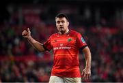 16 October 2021; Rory Scannell of Munster during the United Rugby Championship match between Munster and Connacht at Thomond Park in Limerick. Photo by David Fitzgerald/Sportsfile