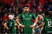 16 October 2021; Tiernan O’Halloran of Connacht during the United Rugby Championship match between Munster and Connacht at Thomond Park in Limerick. Photo by David Fitzgerald/Sportsfile