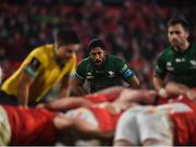 16 October 2021; Bundee Aki of Connacht during the United Rugby Championship match between Munster and Connacht at Thomond Park in Limerick. Photo by David Fitzgerald/Sportsfile