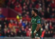 16 October 2021; Bundee Aki of Connacht during the United Rugby Championship match between Munster and Connacht at Thomond Park in Limerick. Photo by David Fitzgerald/Sportsfile