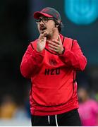 16 October 2021; Scarlets backs coach Dai Flanagan before the United Rugby Championship match between Leinster and Scarlets at the RDS Arena in Dublin. Photo by Ramsey Cardy/Sportsfile