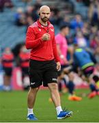 16 October 2021; Scarlets defence coach Hugh Hogan before the United Rugby Championship match between Leinster and Scarlets at the RDS Arena in Dublin. Photo by Ramsey Cardy/Sportsfile