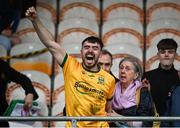 17 October 2021; Dean McGovern of Ballinamore celebrates after the Leitrim County Senior Club Football Championship Final match between Mohill and Ballinamore at Páirc Seán Mac Diarmada in Carrick-On-Shannon, Leitrim. Photo by David Fitzgerald/Sportsfile