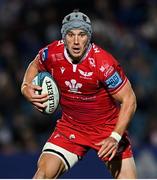 16 October 2021; Jonathan Davies of Scarlets during the United Rugby Championship match between Leinster and Scarlets at the RDS Arena in Dublin. Photo by Ramsey Cardy/Sportsfile