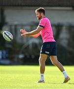 18 October 2021; Ross Byrne during a Leinster Rugby squad training session at UCD in Dublin. Photo by Piaras Ó Mídheach/Sportsfile