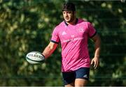 18 October 2021; Vakh Abdaladze during a Leinster Rugby squad training session at UCD in Dublin. Photo by Piaras Ó Mídheach/Sportsfile