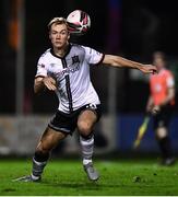 15 October 2021; Greg Sloggett of Dundalk during the SSE Airtricity League Premier Division match between Bohemians and Dundalk at Dalymount Park in Dublin. Photo by Ben McShane/Sportsfile
