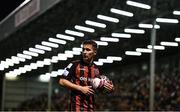 15 October 2021; Tyreke Wilson of Bohemians during the SSE Airtricity League Premier Division match between Bohemians and Dundalk at Dalymount Park in Dublin. Photo by Ben McShane/Sportsfile